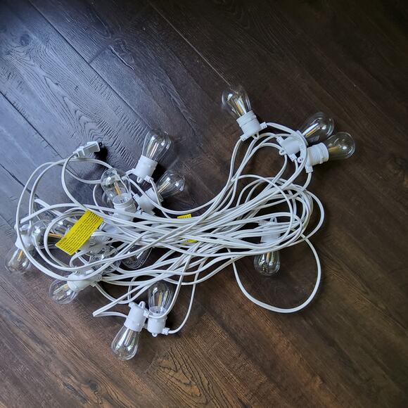 Sunthin Outdoor Patio Garden White String LED Shatterproof Lights - Picture 8 of 9